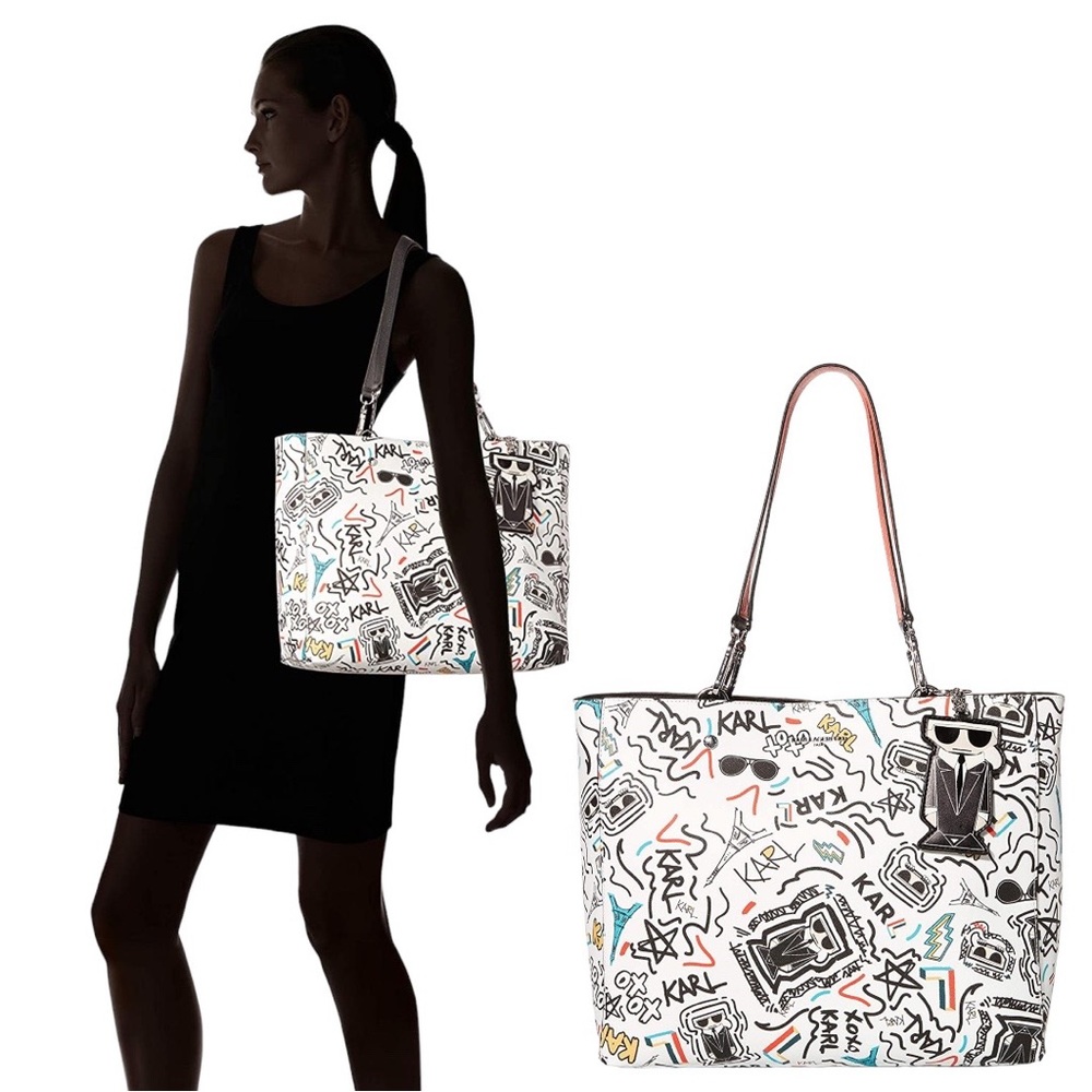 Karl Lagerfeld Paris: “Adele” Large Tote 🇫🇷 Limited Edition